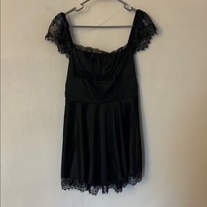 Elegant Black Lace dress